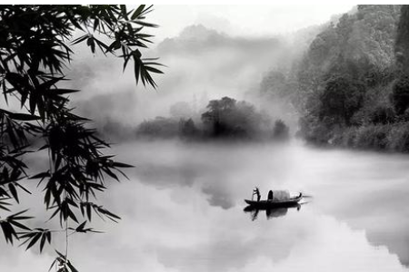 烟雨来自行舟歌词