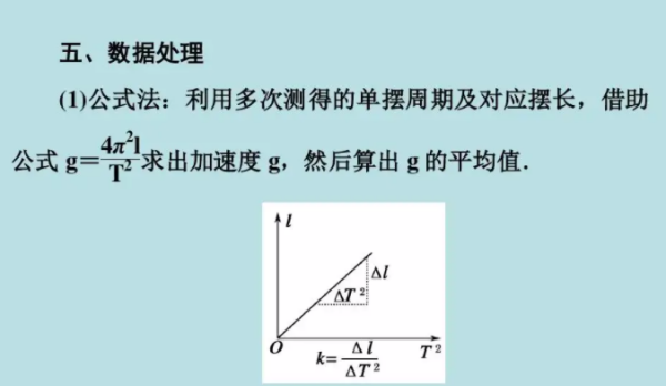 单摆周期公式推导是什么？