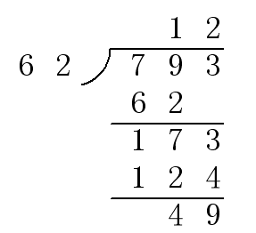 八百除以五十竖式计算793除以62竖式计算