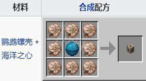《我的世界》海洋之心怎么用