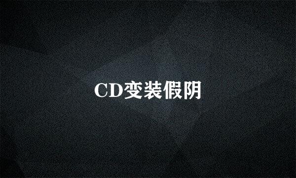 CD变装假阴