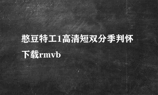 憨豆特工1高清短双分季判怀下载rmvb