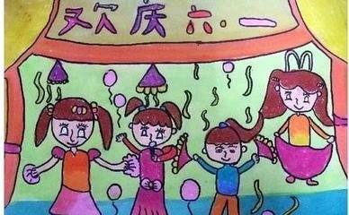 六一儿童节理机见统打亮权帮简笔画