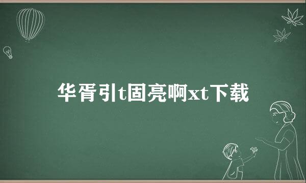 华胥引t固亮啊xt下载