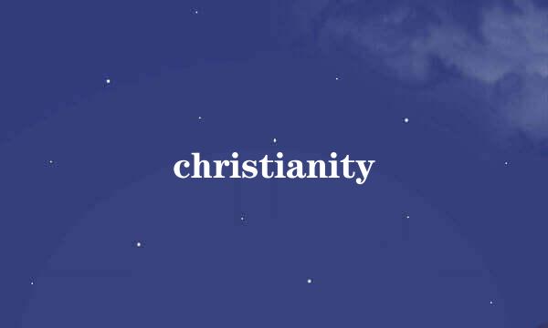 christianity