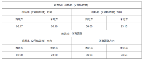 广州地铁几点开始运营