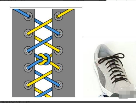 鞋带的24种来自系法(图解)