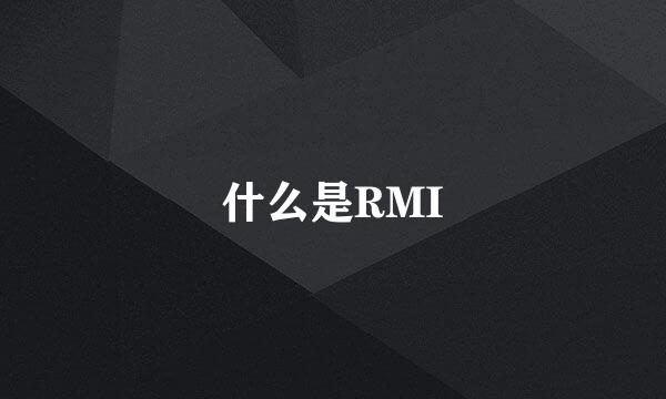 什么是RMI