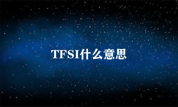 TFSI什么意思