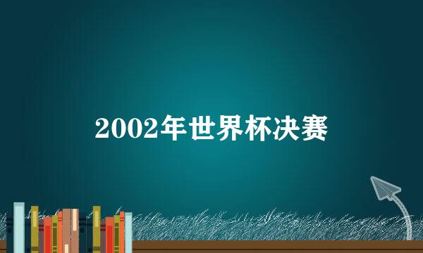 2002年世界杯决赛