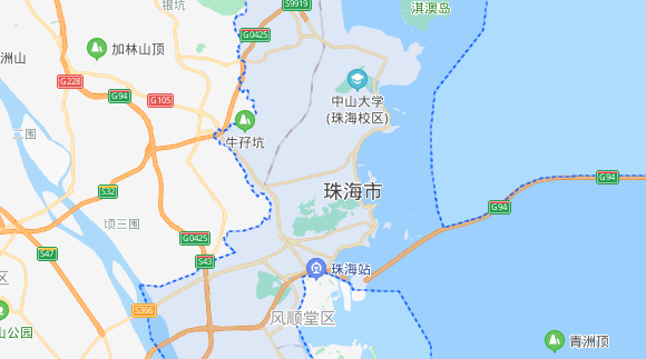 珠来自海市香洲区的邮政编码