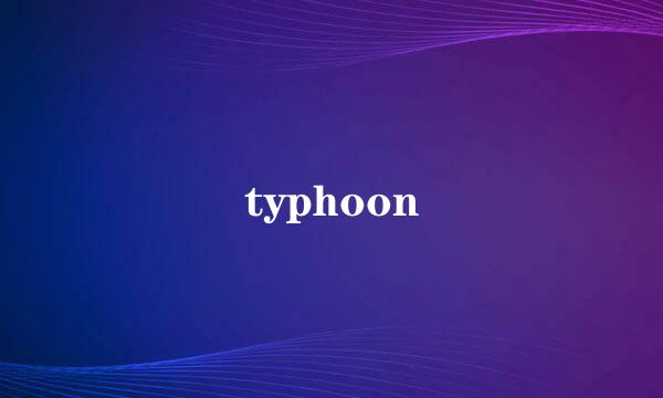 typhoon