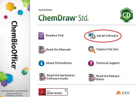 chemdraw安装教程