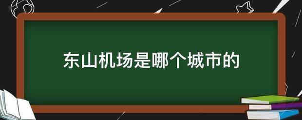 东山机场是哪个城市的