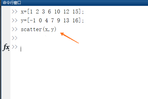 怎么用matlab画散点图