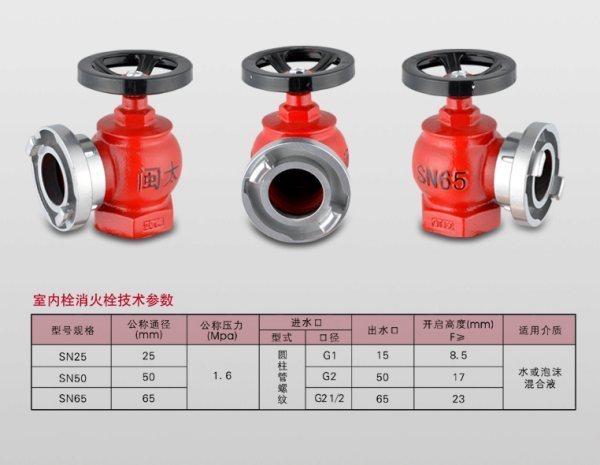 消火栓的型号