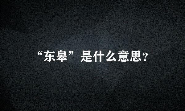 “东皋”是什么意思？