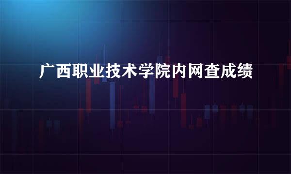 广西职业技术学院内网查成绩