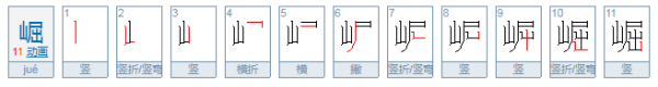 崛民怎么读?