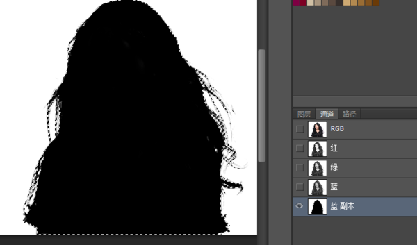 photoshop怎么抠头发丝