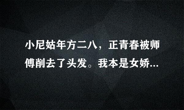 小尼姑年方二八，正青春被师傅削去了头发。我本是女娇娥，又不是男儿郎。求解，意思是什么？