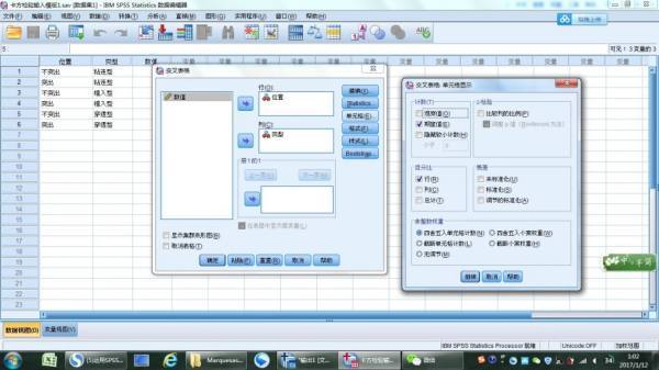 如何用spss 做卡方检验