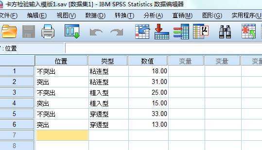 如何用spss 做卡方检验