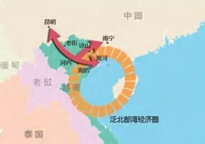 经济走廊和环北部湾经济圈简称两廊一圈起止点分别是什么？