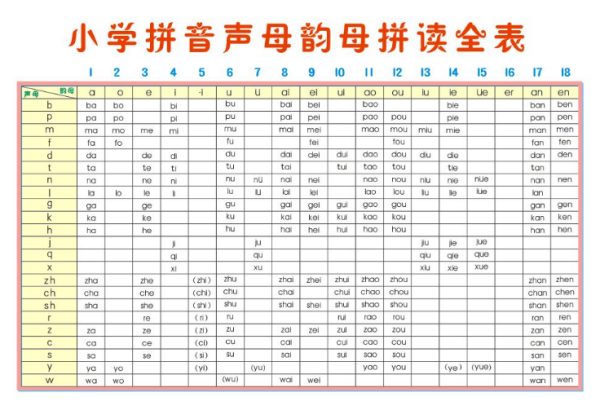 声母和韵母的区别是什么？