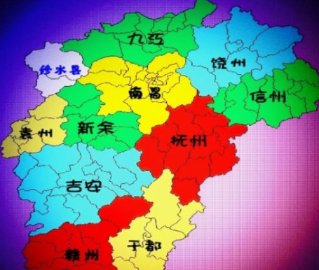 江西有几个什么地级市