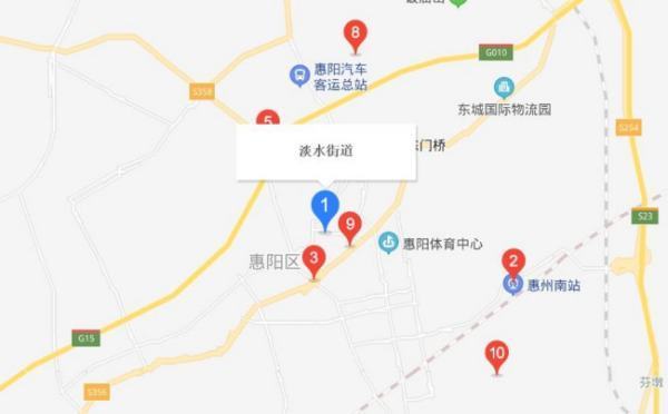 请来自教!惠州 淡水是什么地方啊?