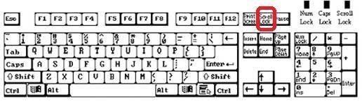 scrlk键是什么键？