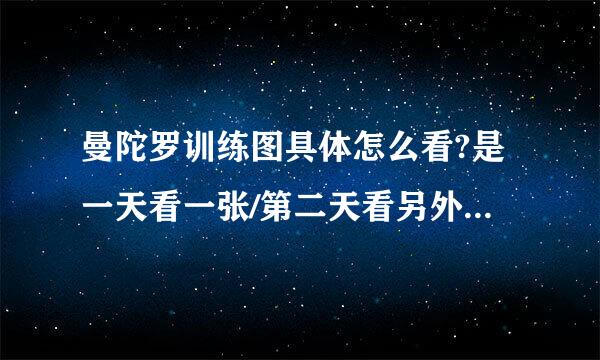 曼陀罗训练图具体怎么看?是一天看一张/第二天看另外一张吗?还是随便看问专话岩鲁论哪张，这个能开发什么能力呀?