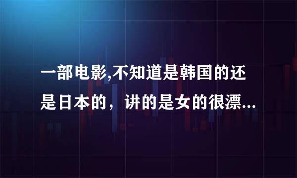 一部电影,不知道是韩国的还是日本的，讲的是女的很漂亮,她经常一个人站在镜子前自己欣赏自来自己的美,后