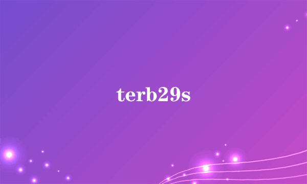 terb29s