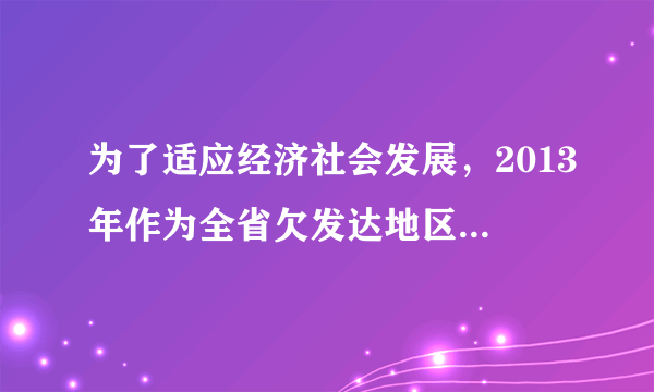 为了适应经济社会发展，2013年作为全省欠发达地区市级政府机构改革的试点地区—阳江推动“大部制”改革，改革后政府工作部门由原来的37个减少为25个，改革力度省内罕见。这蕴含的哲学道理是 A．经济基础决定上层建筑B．生产力一定要适合生产关系状况 C．上层建筑要适应经济基础状况 D．机构精简促进经济基础的巩固与完善