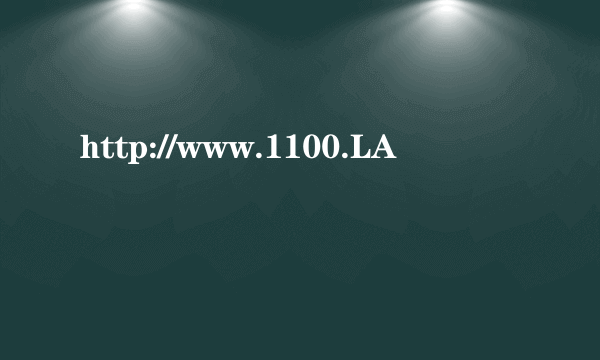 http://www.1100.LA