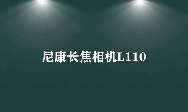 尼康长焦相机L110